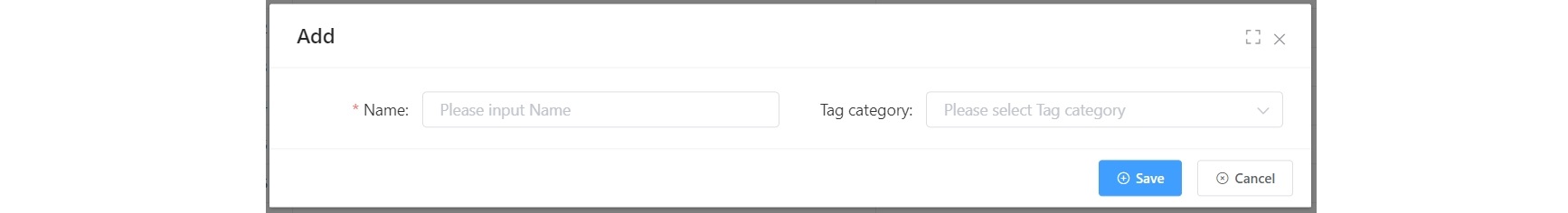 Add the tag